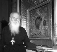 Протоиерей Василий Швец у Казанской иконы Князь-Владимирского собора